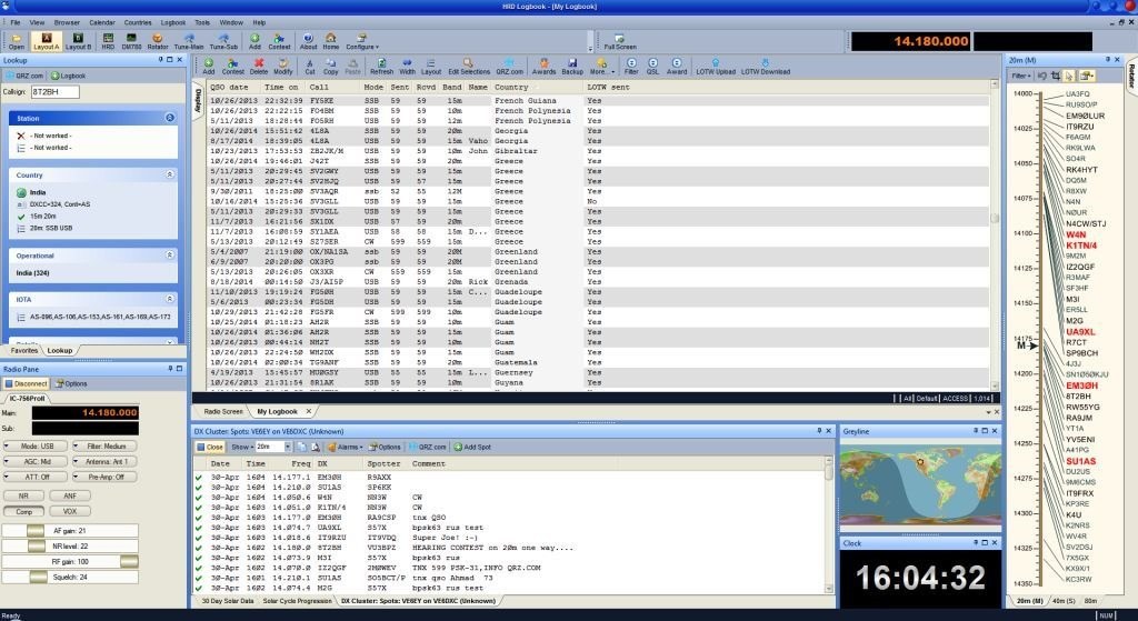 free ham radio logging software for mac